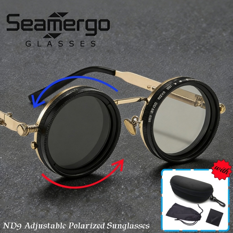 Sunglasses Polarized Men - Okulary przeciwsłoneczne SEAMERGO z polaryzacją i