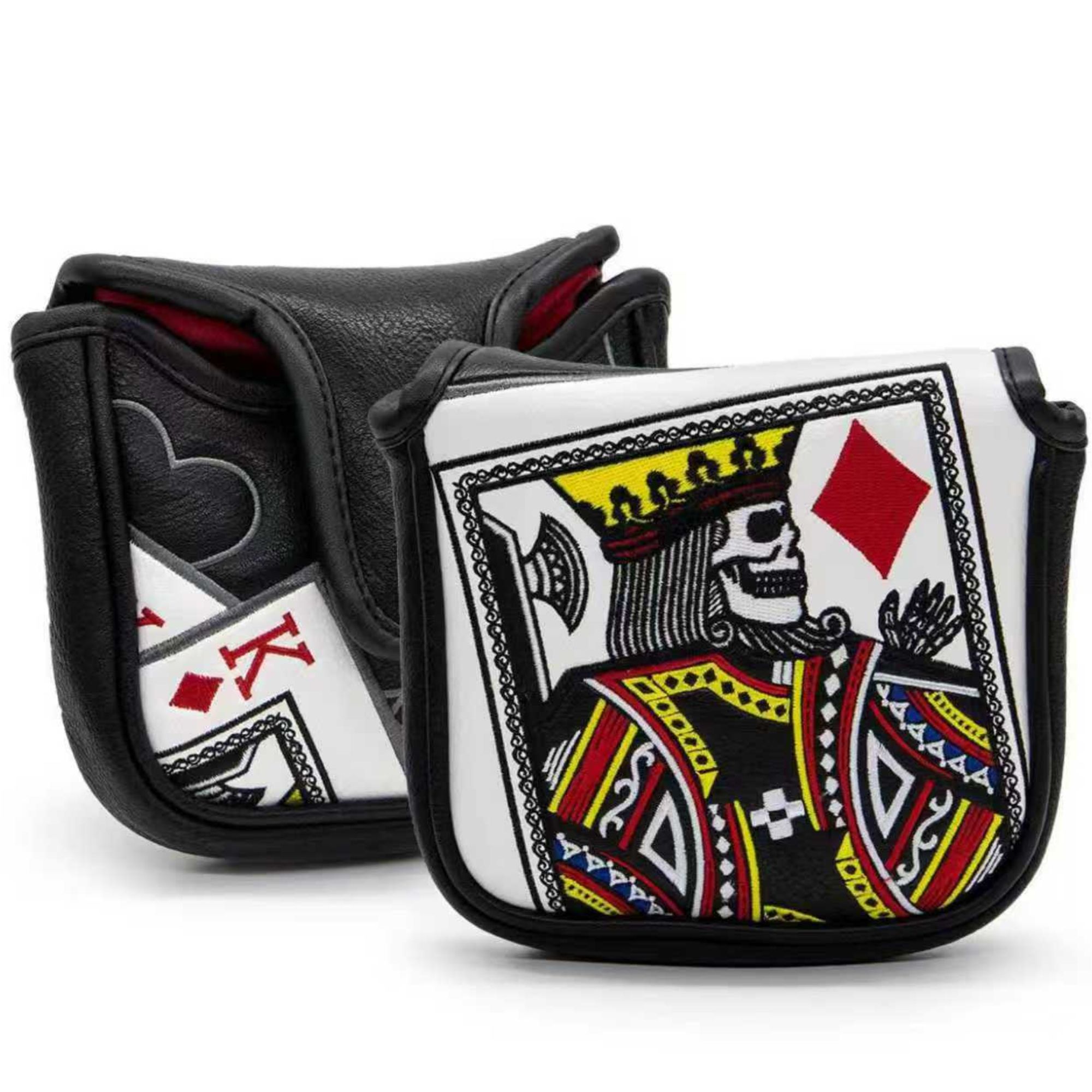 Men Accessories Style - Putter z haftem Króla Kierów, z