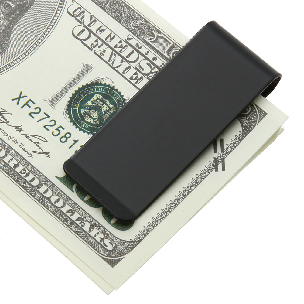 Money Clip Slim - Klips na pieniądze ze stali nierdzewnej,