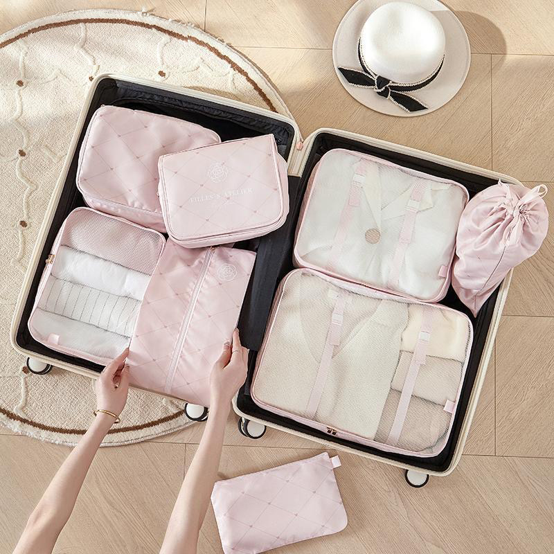 Men'S Accessories Organizer For Wardrobe - 6 szt. Organizer na walizkę kostki