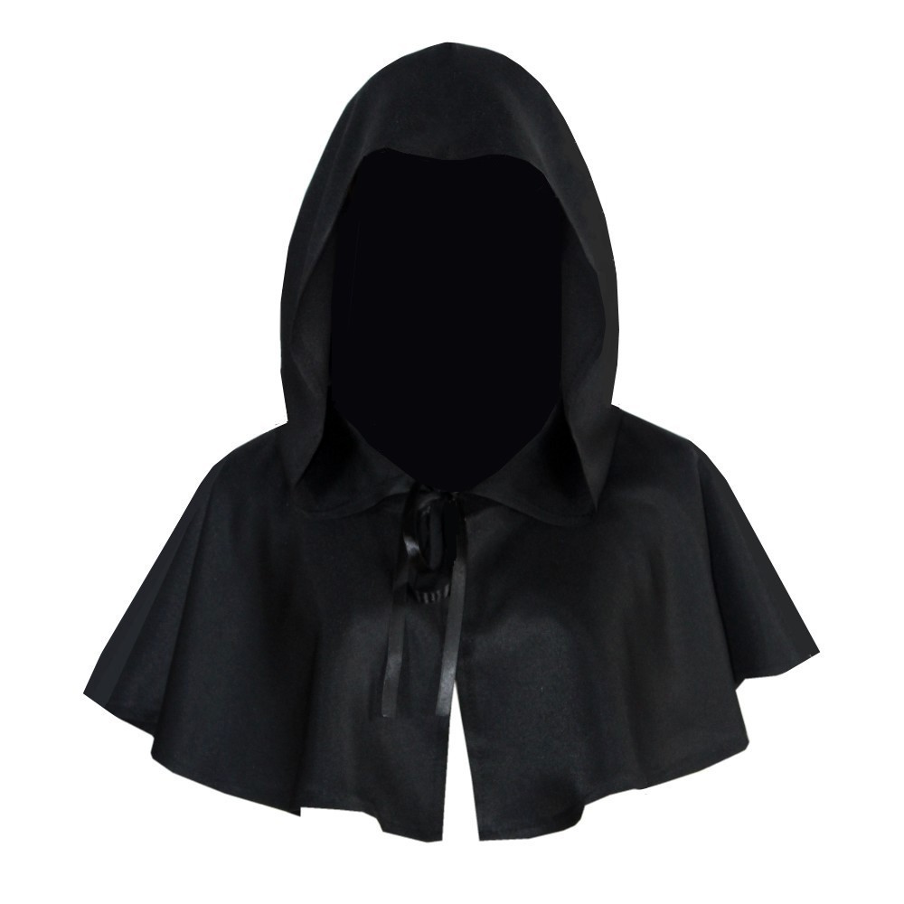 Men Accessories Pack - Halloween Cosplay Płaszcz Śmierci Krótki Płaszcz