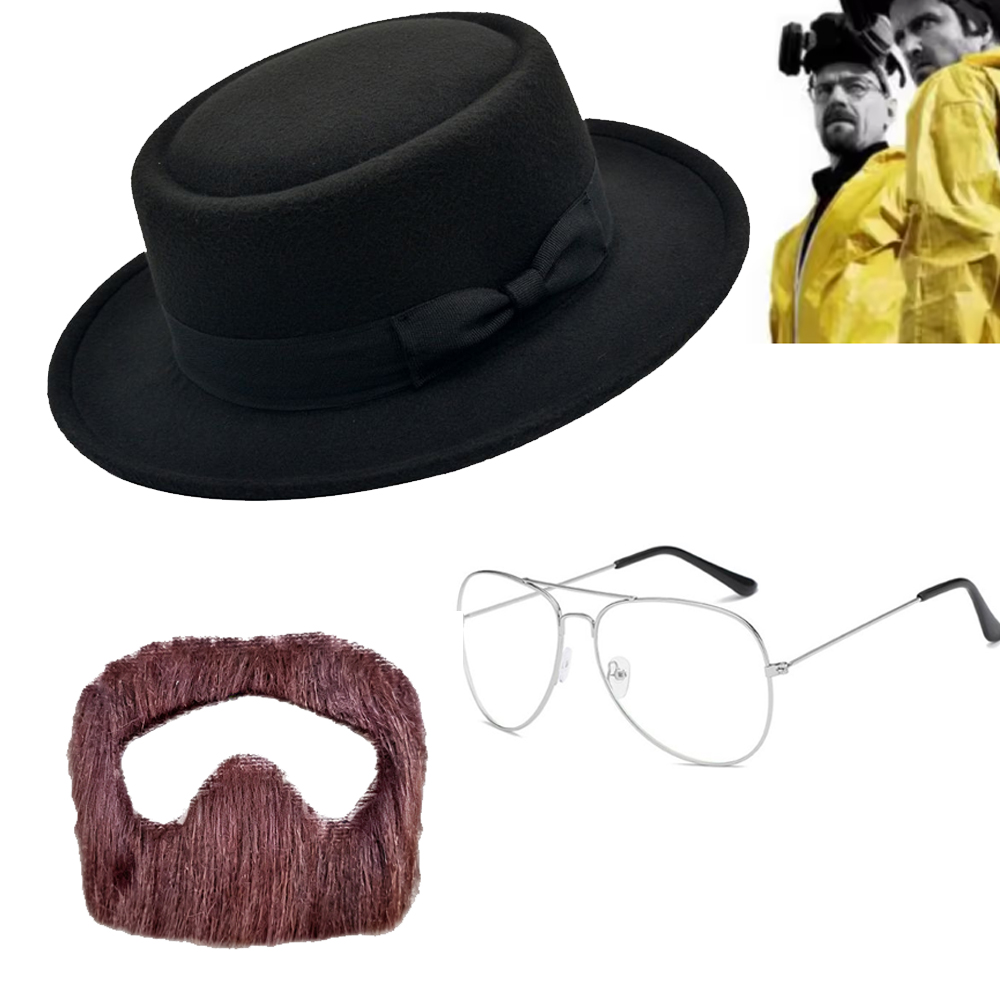 Men'S Suit Accessories - Zestaw do cosplayu Waltera White'a: broda,