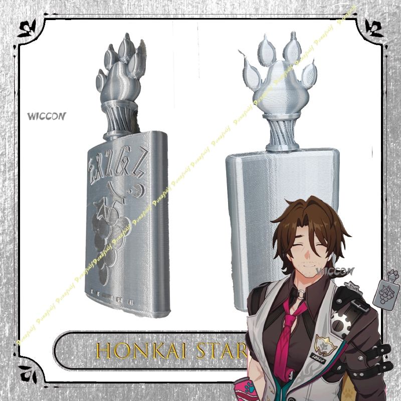 Men'S Suit Accessories - BHonkai Star Rail Gallagner Flask Replika