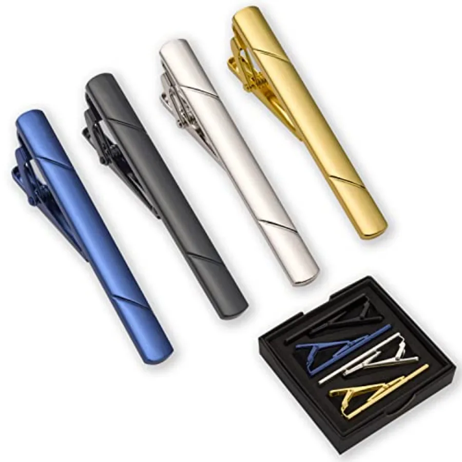 Men Accessories To Gift - 4 szt. spinek do krawata dla