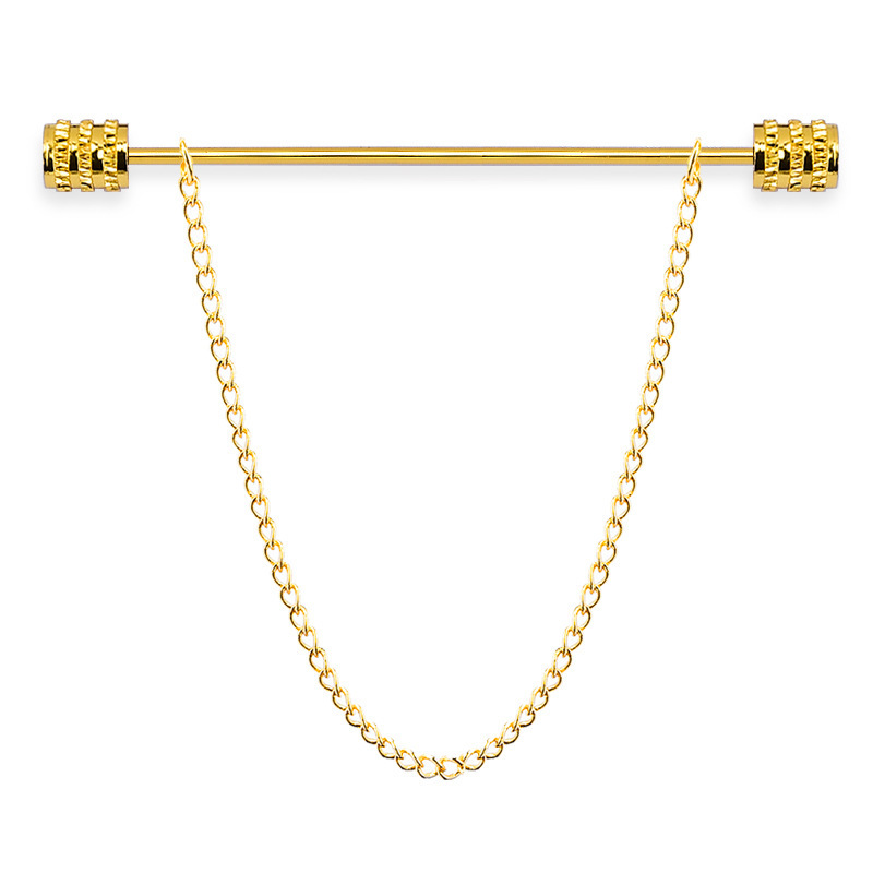 Men Accessories To Gift - Nowa męska broszka do koszuli, klips