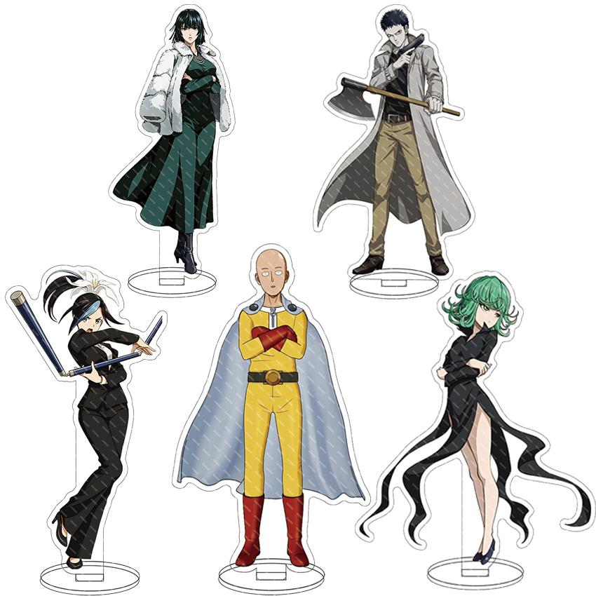 Men Accessories To Gift - 16CM Anime Akrylowy Stojak One-Punch Man