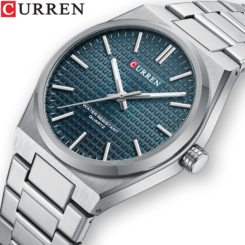Men'S Minimalist Accessories - CURREN 8439 Męski biznesowy zegarek kwarcowy