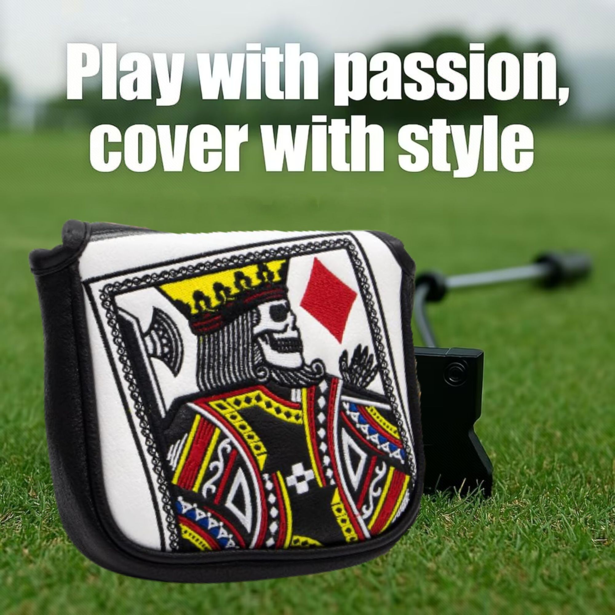 Putter z haftem Króla Kierów,  – Men Accessories Style recenzja i cena