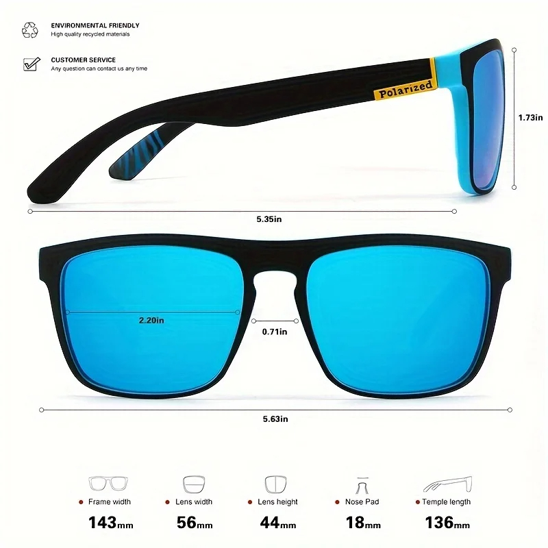 1/3 SZT. Klasyczne Polaryzacyj – Sunglasses Polarized Men recenzja i cena