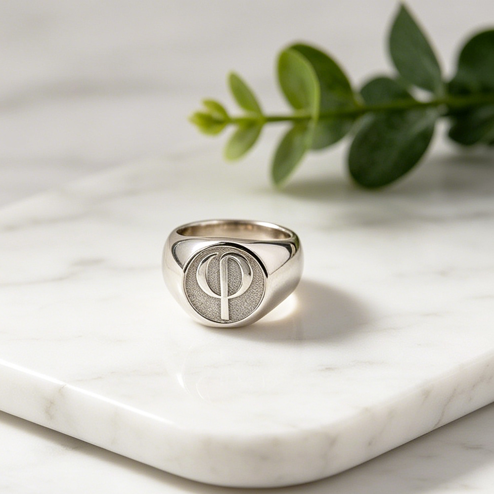 Pierścień męski z sygnetem 15  – Signet Ring Men recenzja i cena