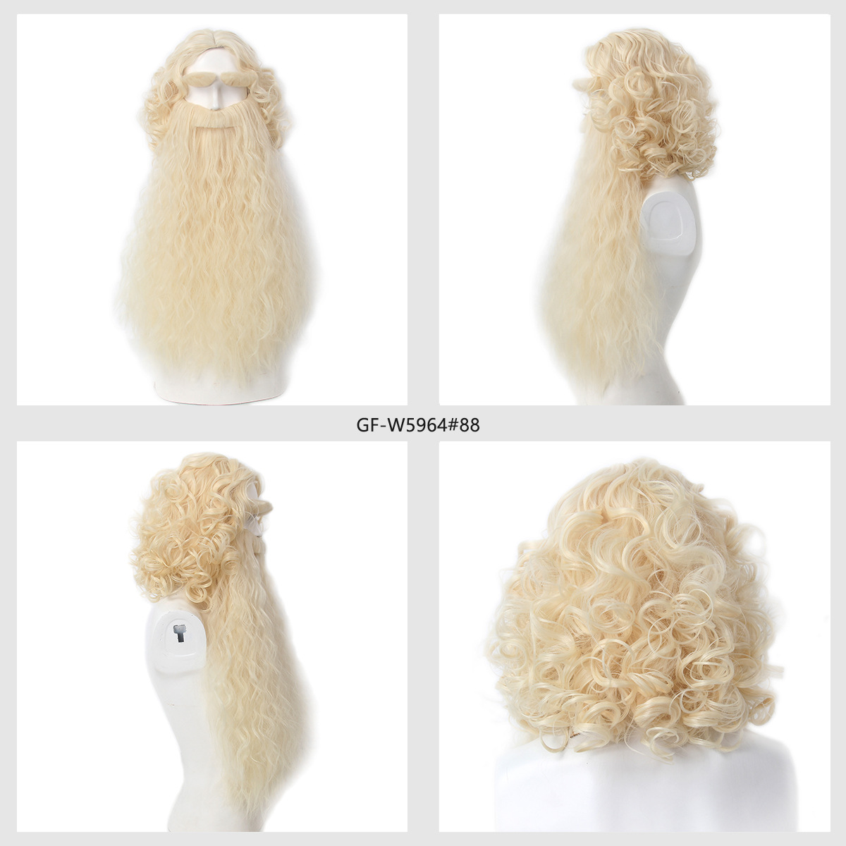 Peruka Świętego Mikołaja z bro – Men Accessories Style recenzja i cena