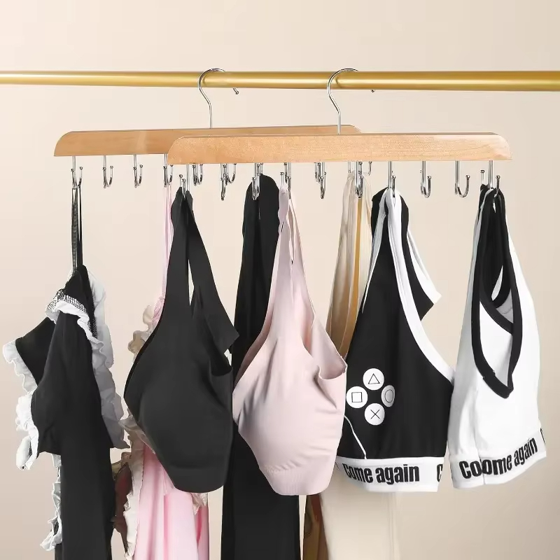 Drewniane wieszaki na krawaty  – Men'S Accessories Organizer For Wardrobe recenzja i cena
