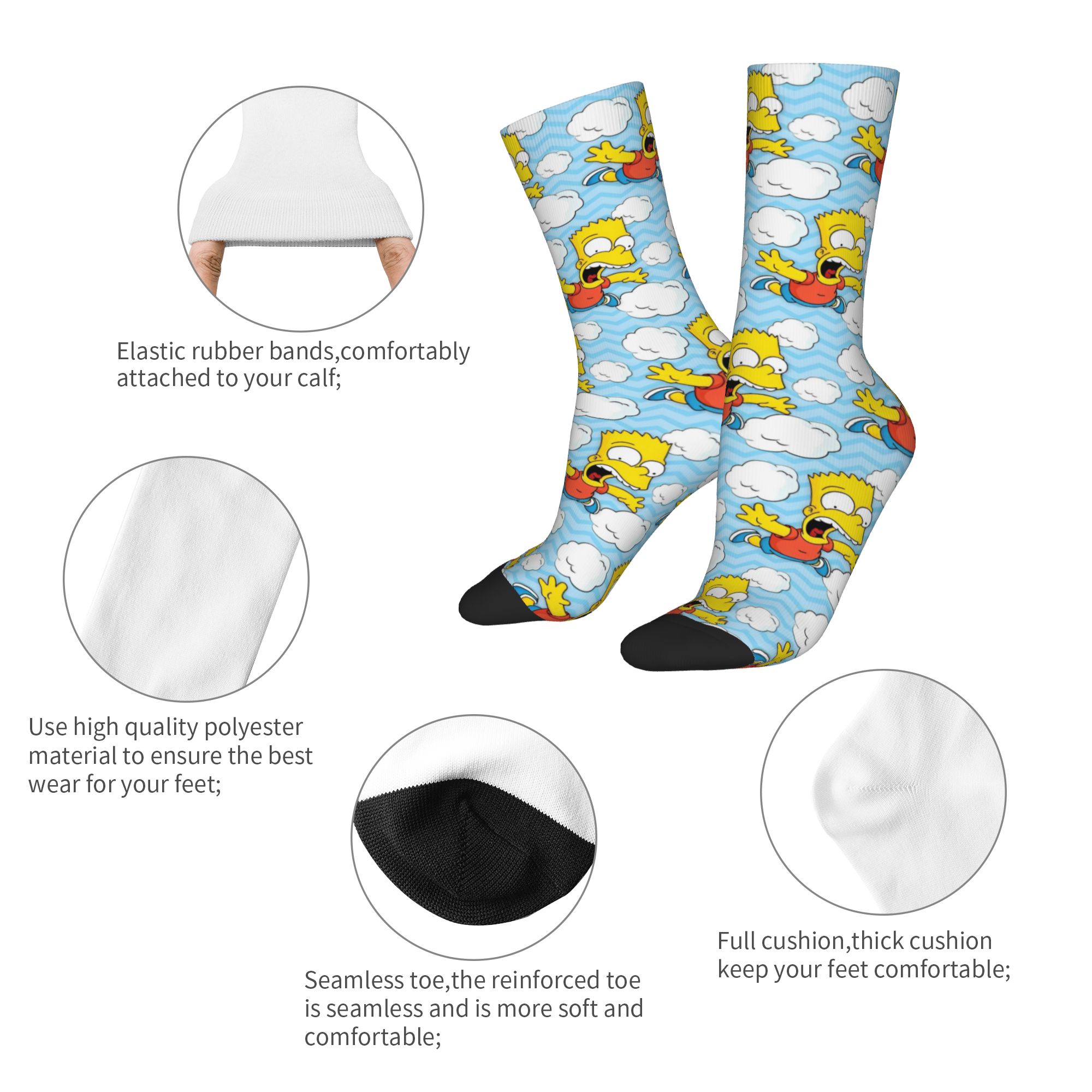 Akcesoria Simpsoneds Skarpety  – Men Accessories Ideas recenzja i cena