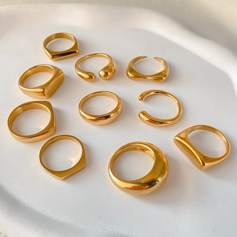 Pierścienie sygnetowe ze stali – Signet Ring Men recenzja i cena