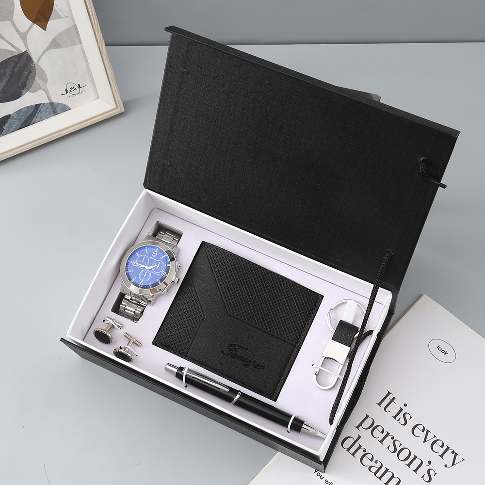 Nowy męski zestaw prezentowy z – Cufflink Box Set recenzja i cena
