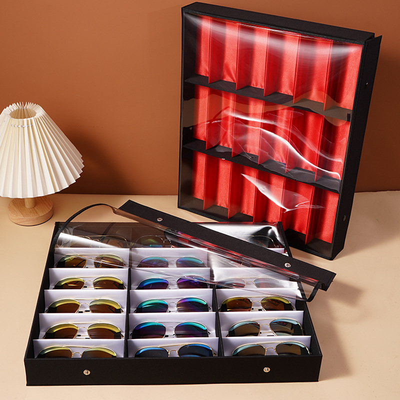 Pudełko na okulary z 18 przegr – Men'S Accessories Organizer Tray recenzja i cena