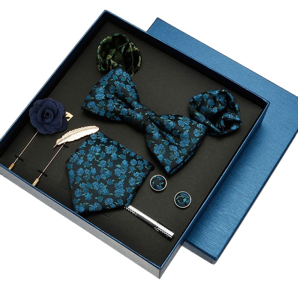 Luksusowe krawat jedwabny chus – Cufflink Box Set recenzja i cena