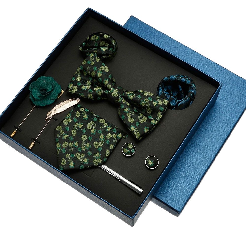 Luksusowe krawat jedwabny chus – Cufflink Box Set recenzja i cena