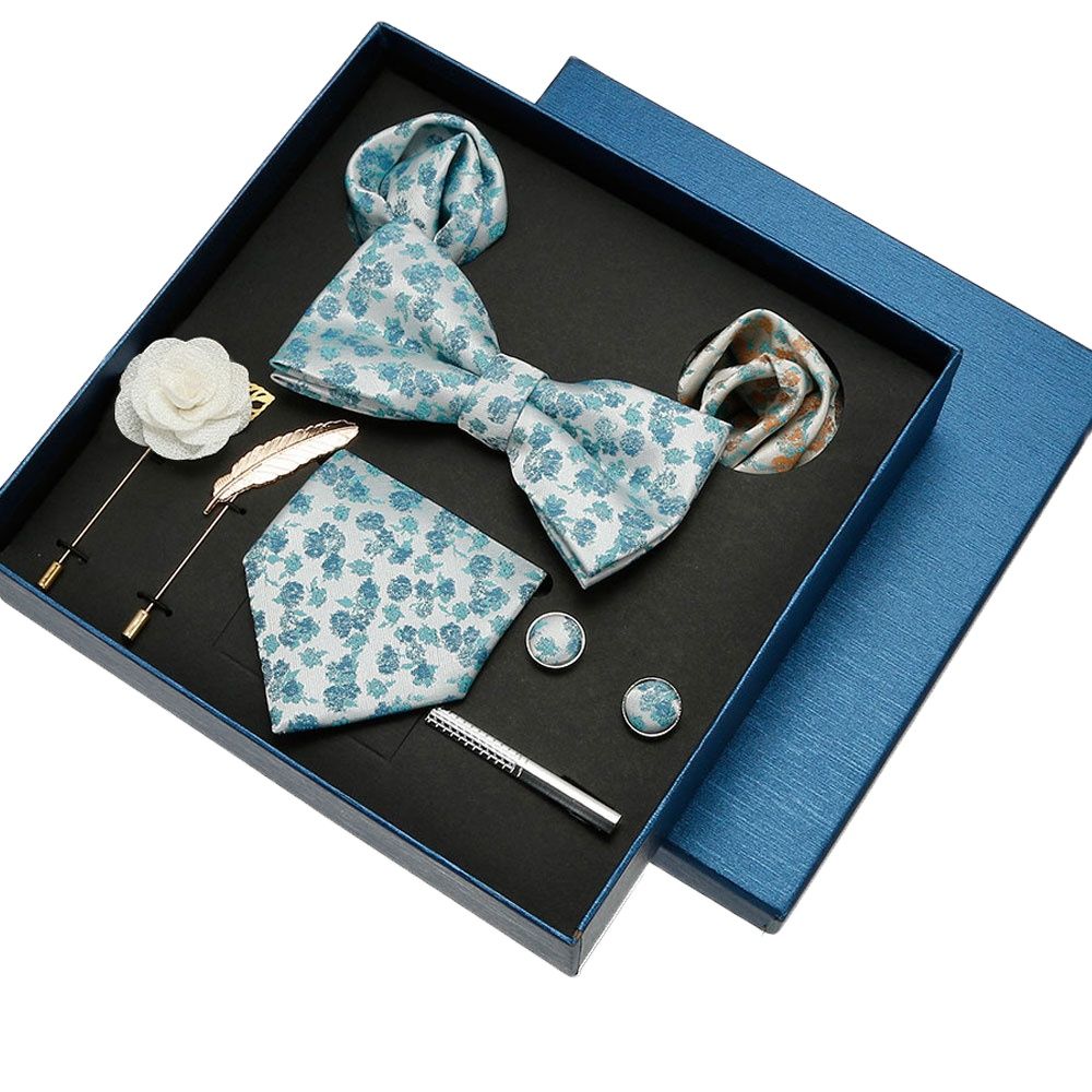 Luksusowe krawat jedwabny chus – Cufflink Box Set recenzja i cena