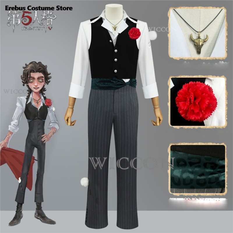 Kostium Cosplay Hernando Romer – Men'S Suit Accessories recenzja i cena