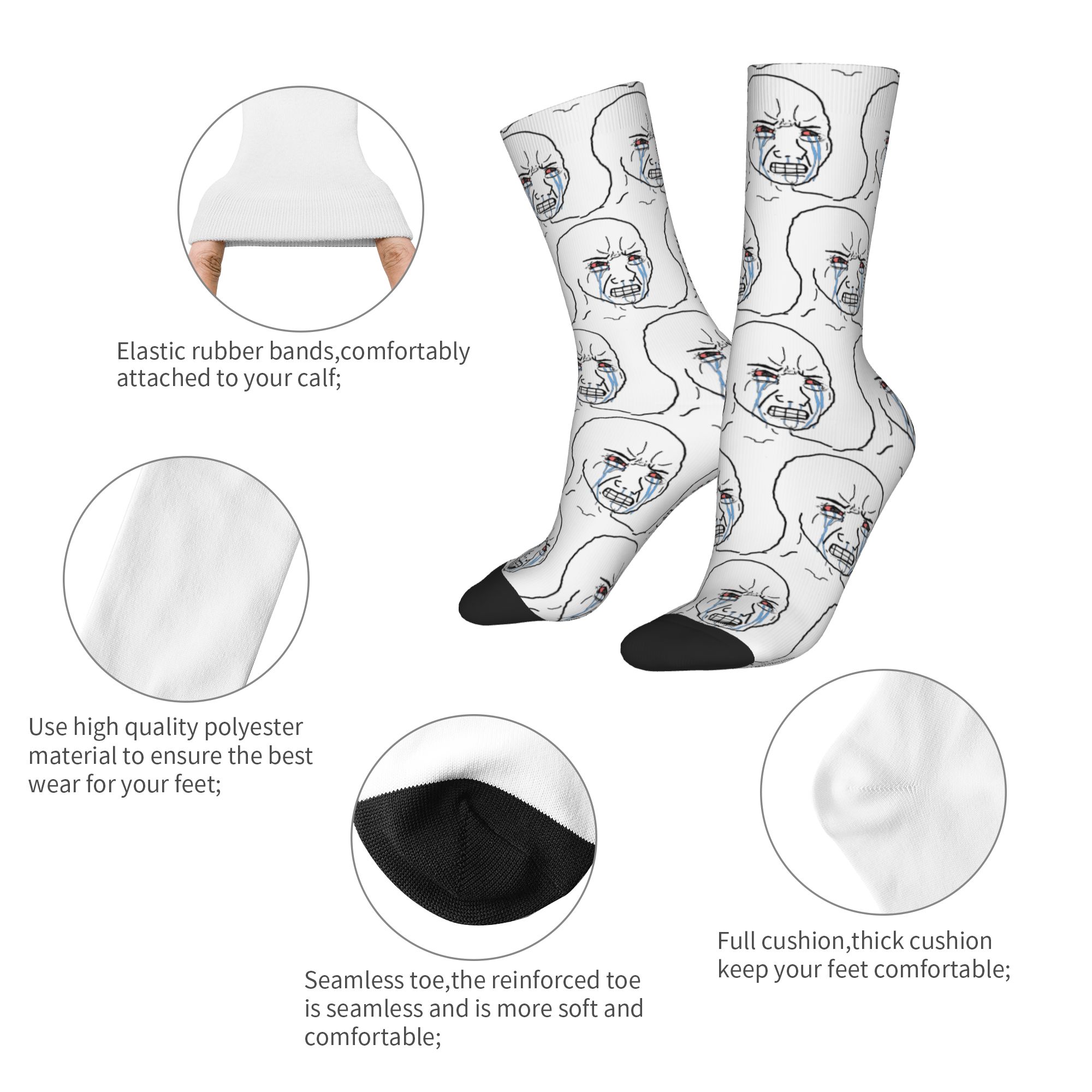 Wojak Soyjak Chudjak Chud meme – Men'S Accessories Gift Ideas recenzja i cena