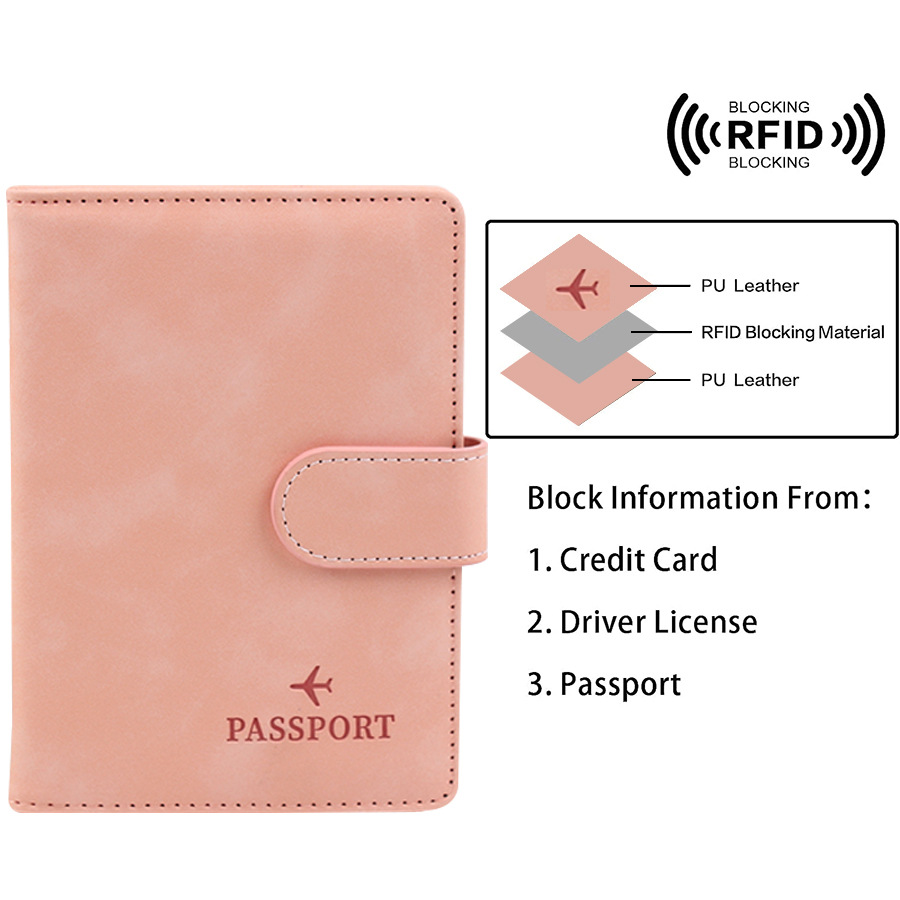 Magnetyczny przycisk okładka n – Passport Wallet Rfid recenzja i cena
