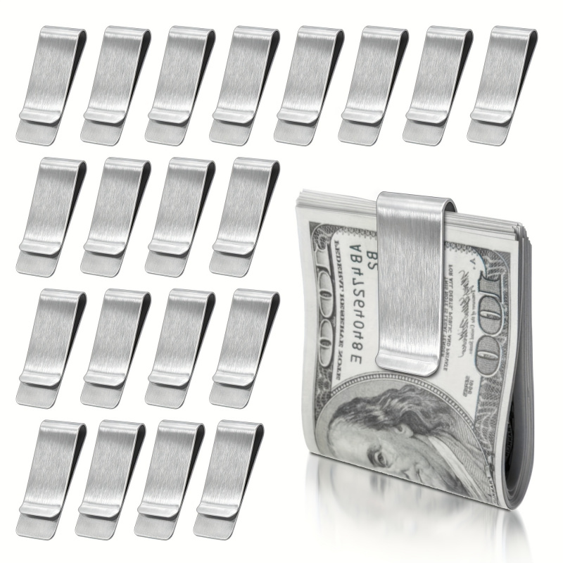 20 SZT. Stalowy, srebrny, smuk – Money Clip Slim recenzja i cena