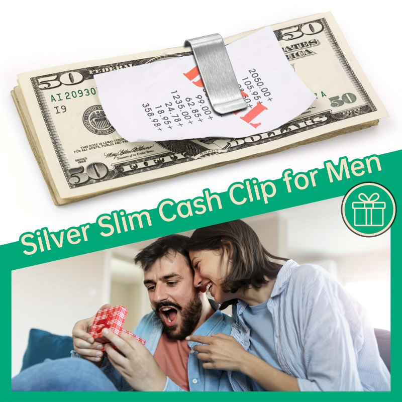 20 SZT. Stalowy, srebrny, smuk – Money Clip Slim recenzja i cena