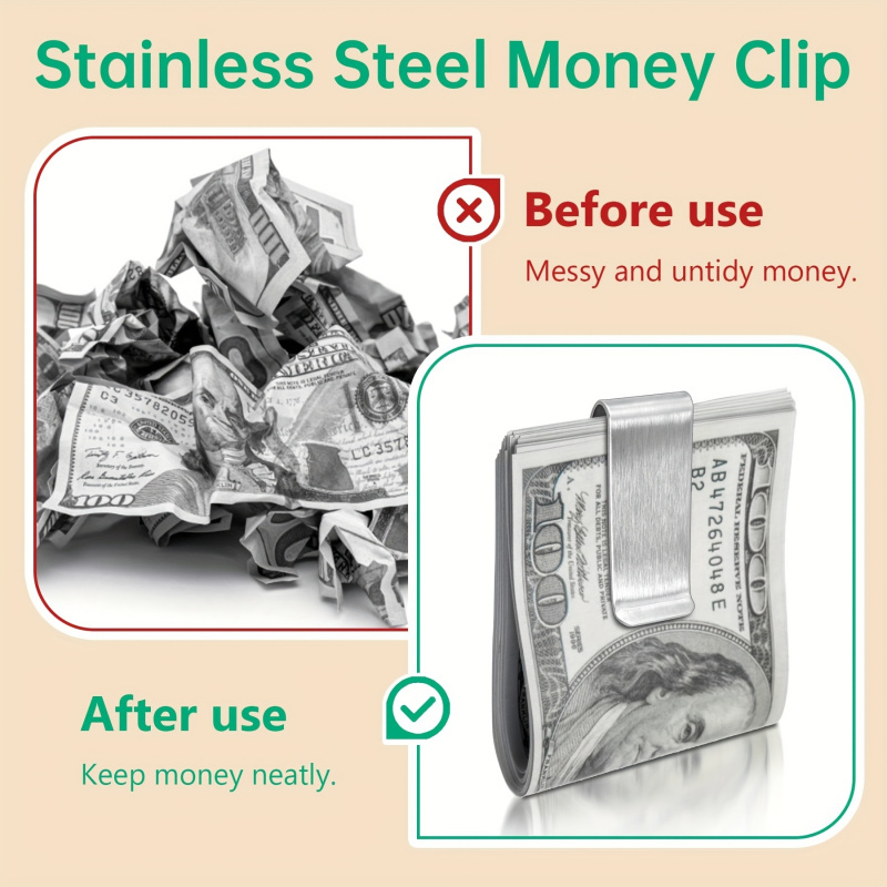 20 SZT. Stalowy, srebrny, smuk – Money Clip Slim recenzja i cena