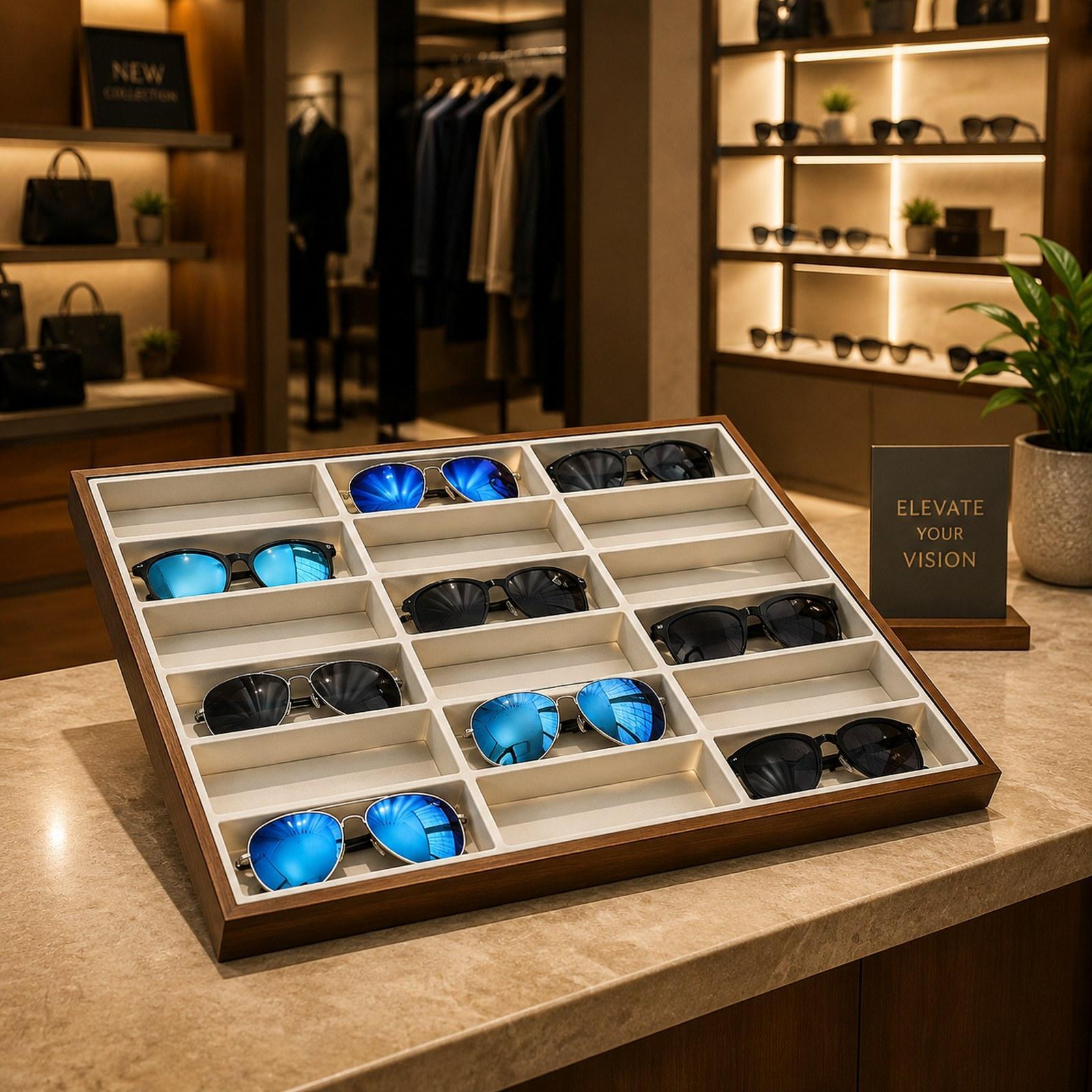 Taca ekspozycyjna na okulary,  – Men'S Accessories Organizer Tray recenzja i cena