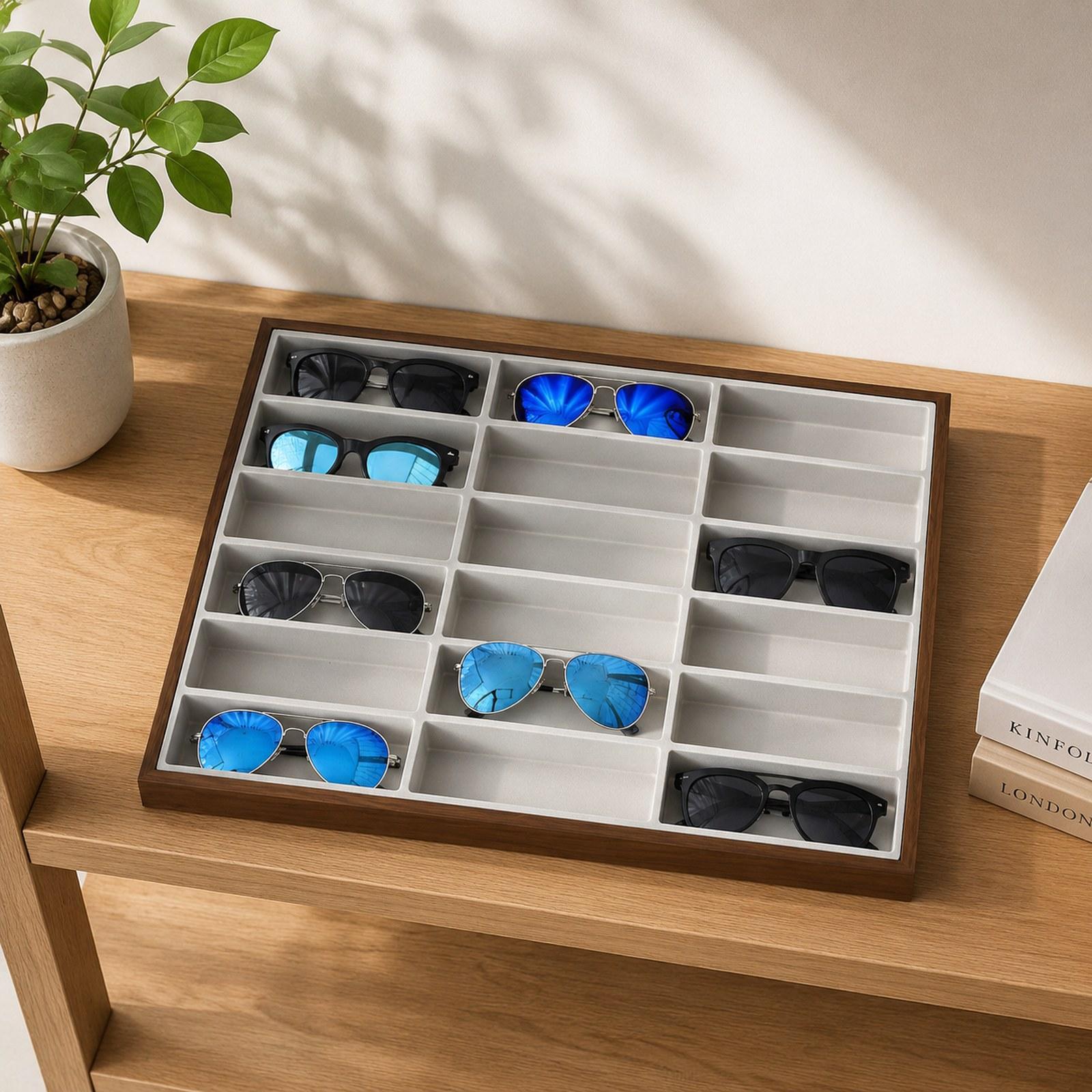 Taca ekspozycyjna na okulary,  – Men'S Accessories Organizer Tray recenzja i cena