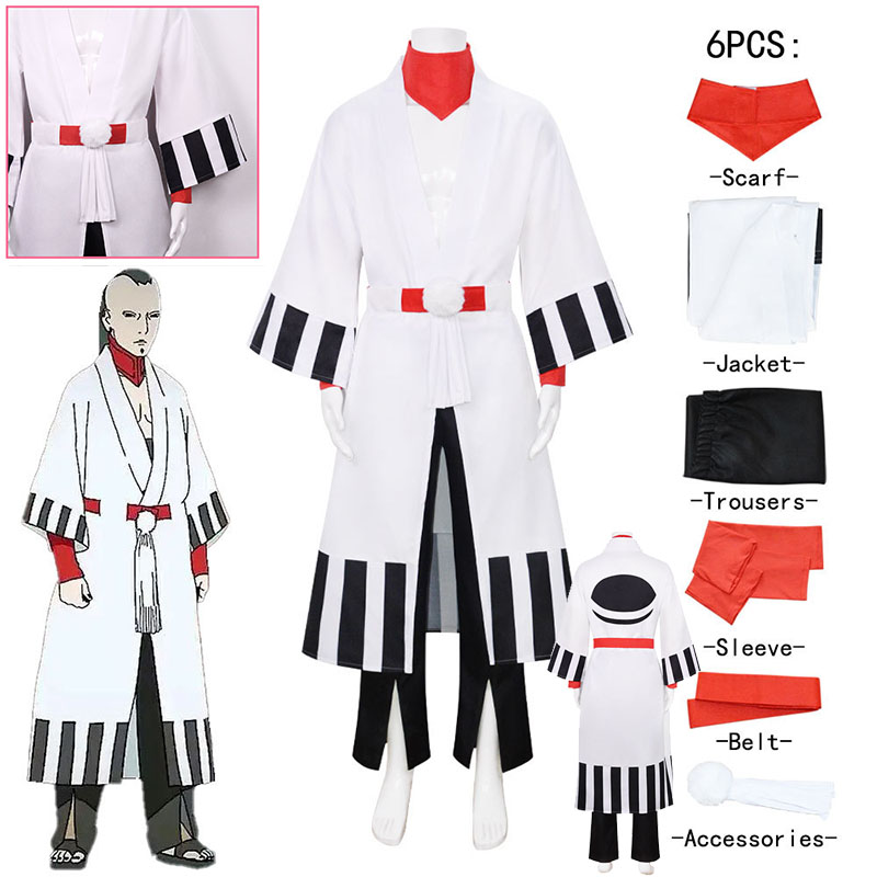 Kostium Cosplay Anime WHH Boor – Men'S Kimono Accessories recenzja i cena