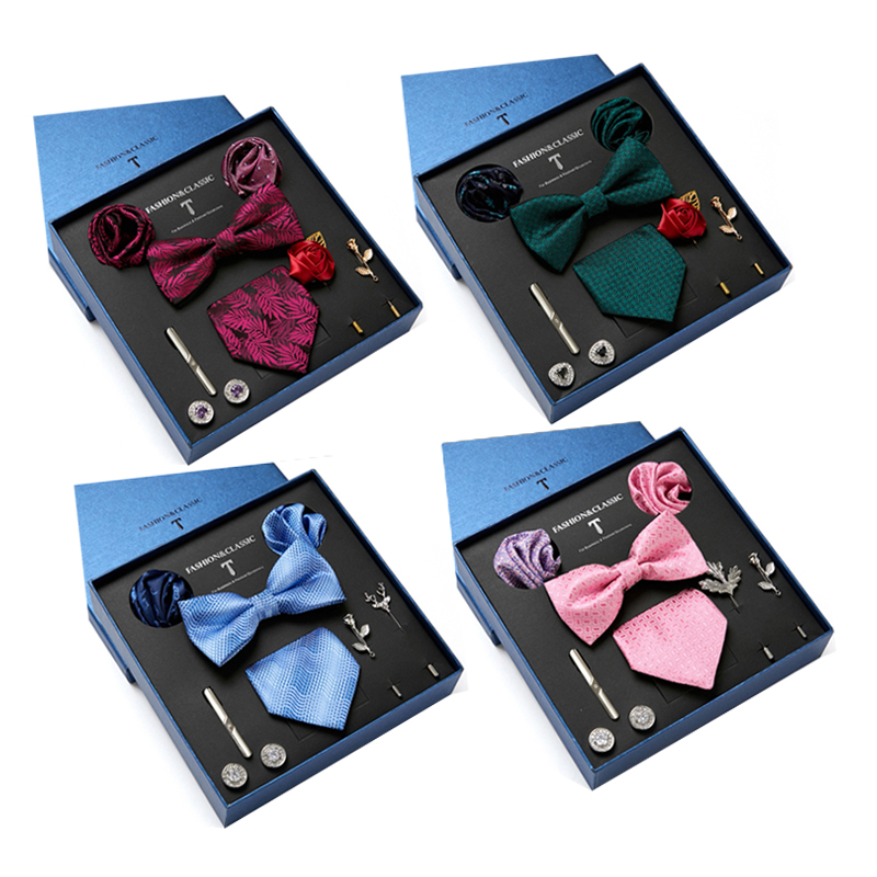 Zielony mężczyzna krawat pudeł – Cufflink Box Set recenzja i cena