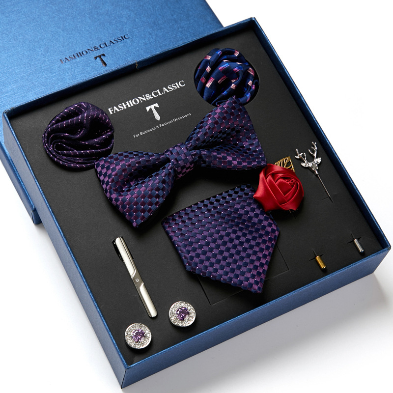 Zielony mężczyzna krawat pudeł – Cufflink Box Set recenzja i cena