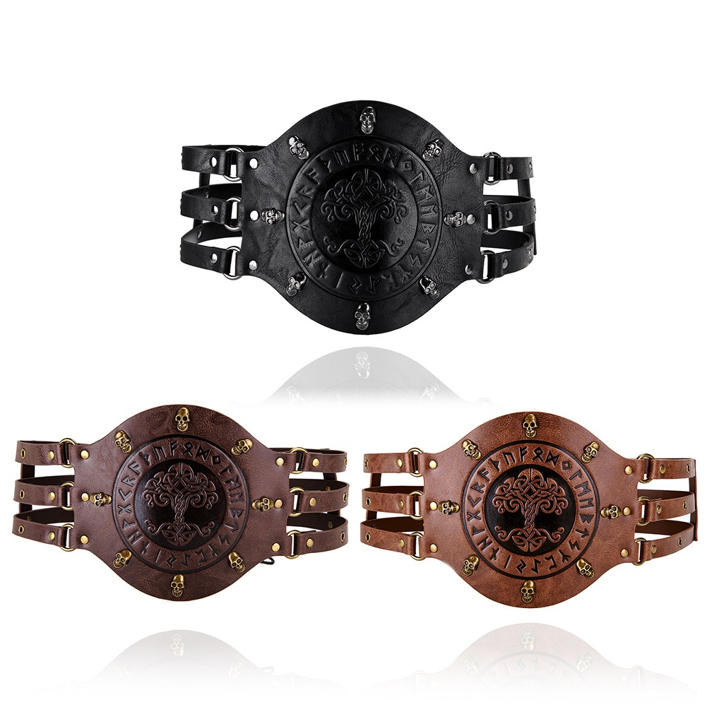 Szeroki średniowieczny pas-gor – Men Accessories Style recenzja i cena