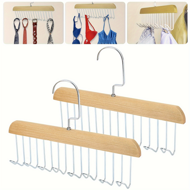 8-hakowy drewniany stojak na p – Men'S Accessories Organizer For Wardrobe recenzja i cena