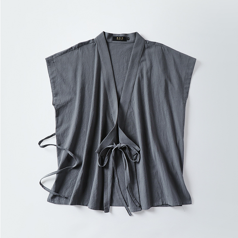 Męskie chińskie lniano-bawełni – Men'S Kimono Accessories recenzja i cena