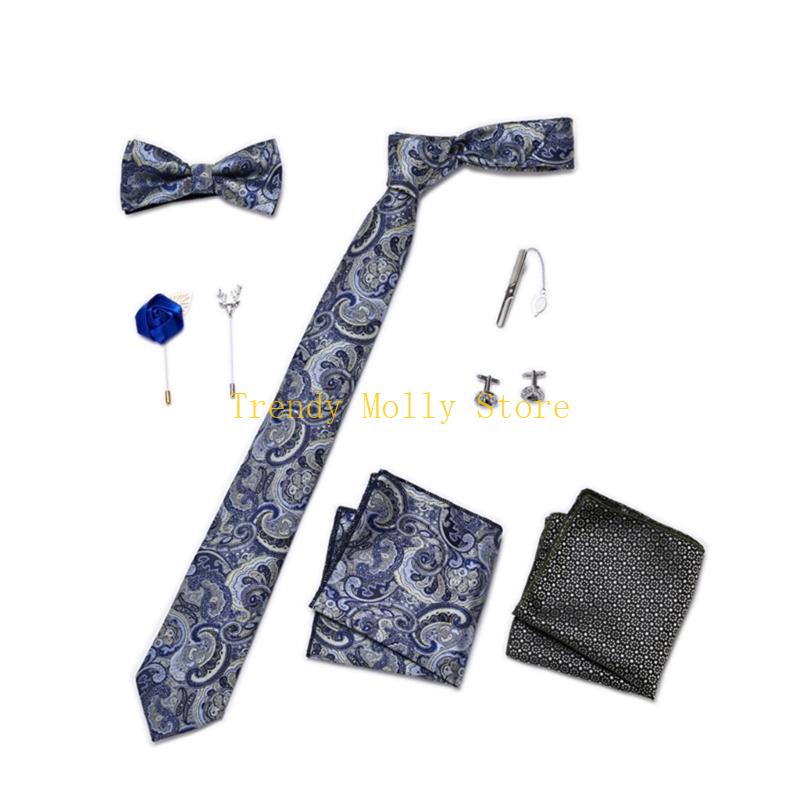 N5KB 9 szt. Modny męski zestaw – Cufflink Box Set recenzja i cena