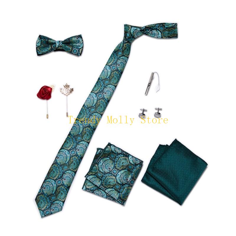 N5KB 9 szt. Modny męski zestaw – Cufflink Box Set recenzja i cena