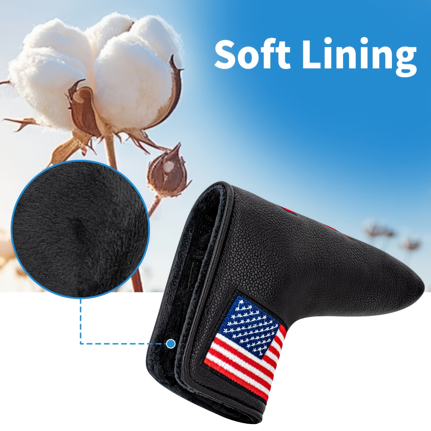 1 szt. Pokrowiec na putter gol – Men Accessories Style recenzja i cena