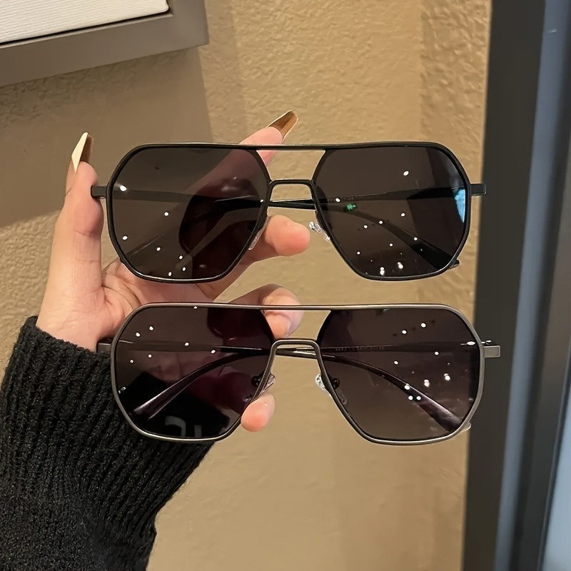 Duże kwadratowe okulary polary – Sunglasses Polarized Men recenzja i cena