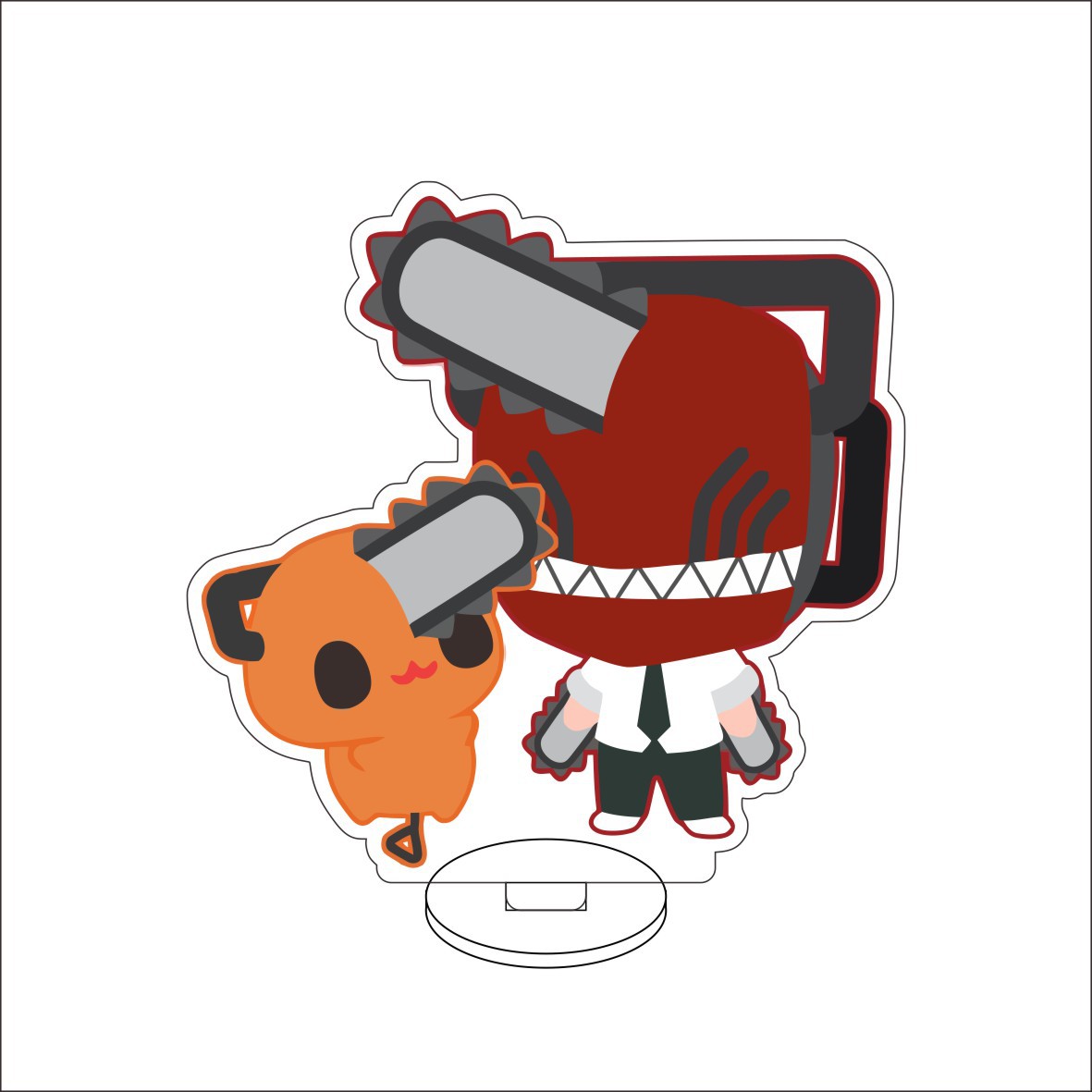 10CM Anime Chainsaw Man Pochit – Men Accessories To Gift recenzja i cena