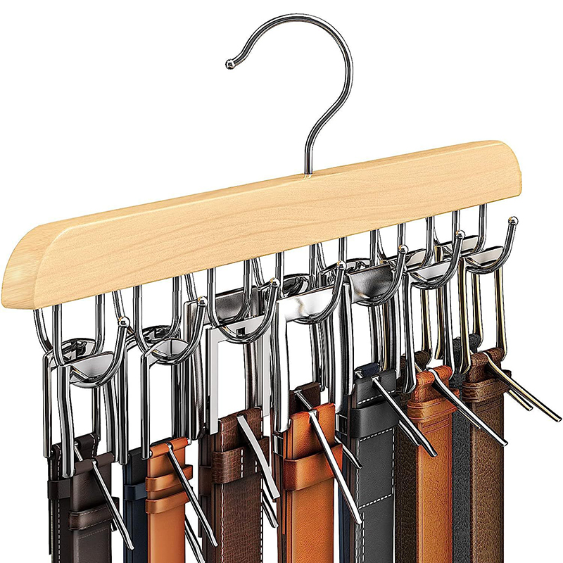 Drewniany stojak na paski dams – Men'S Accessories Organizer For Wardrobe recenzja i cena