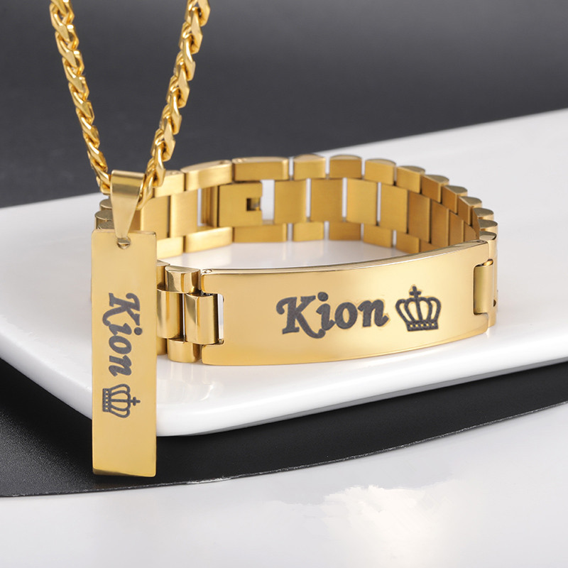 Niestandardowy naszyjnik z imi – Men'S Accessories Jewelry Bracelet recenzja i cena