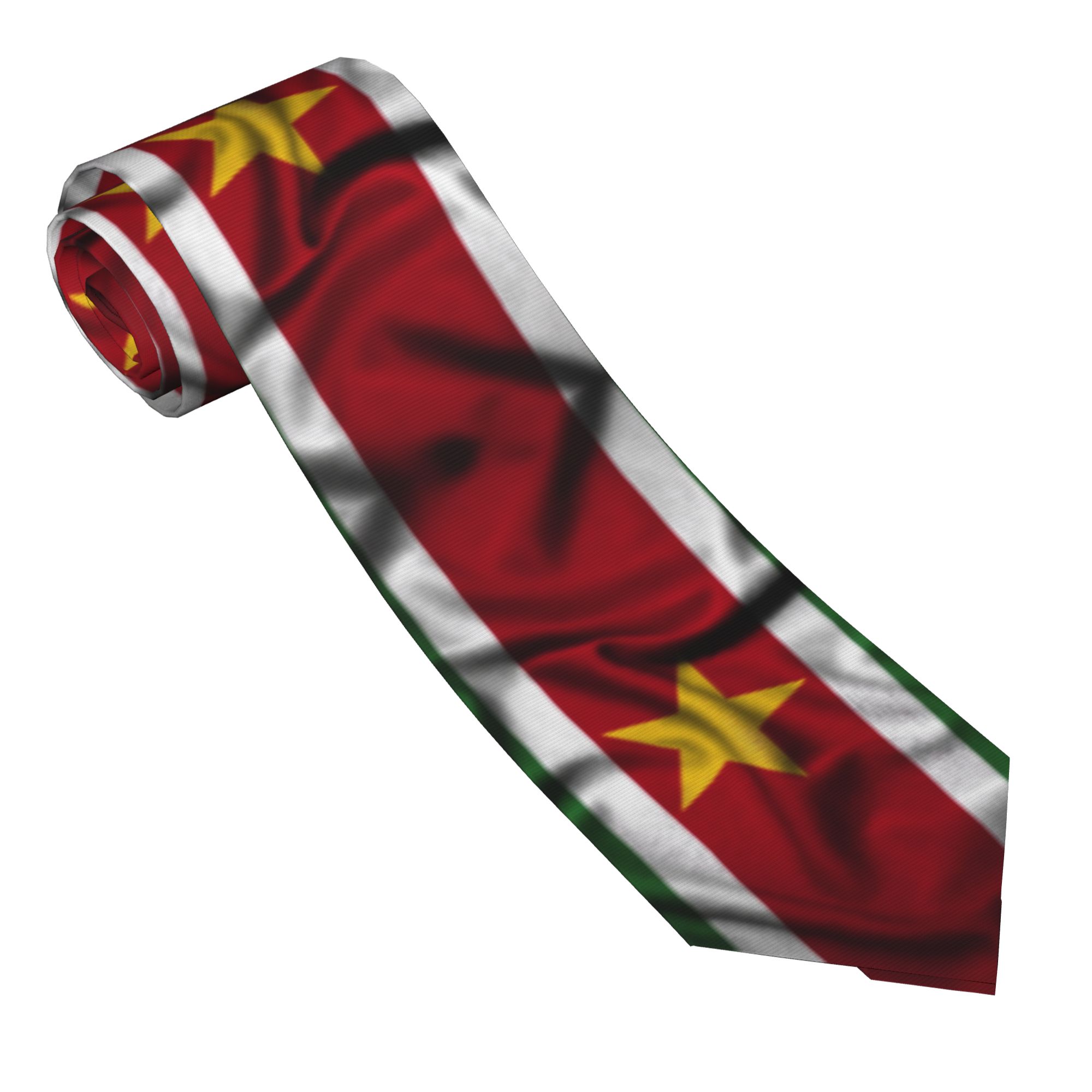 Krawat z flagą Surinamu, bizne – Men Accessories Ideas recenzja i cena