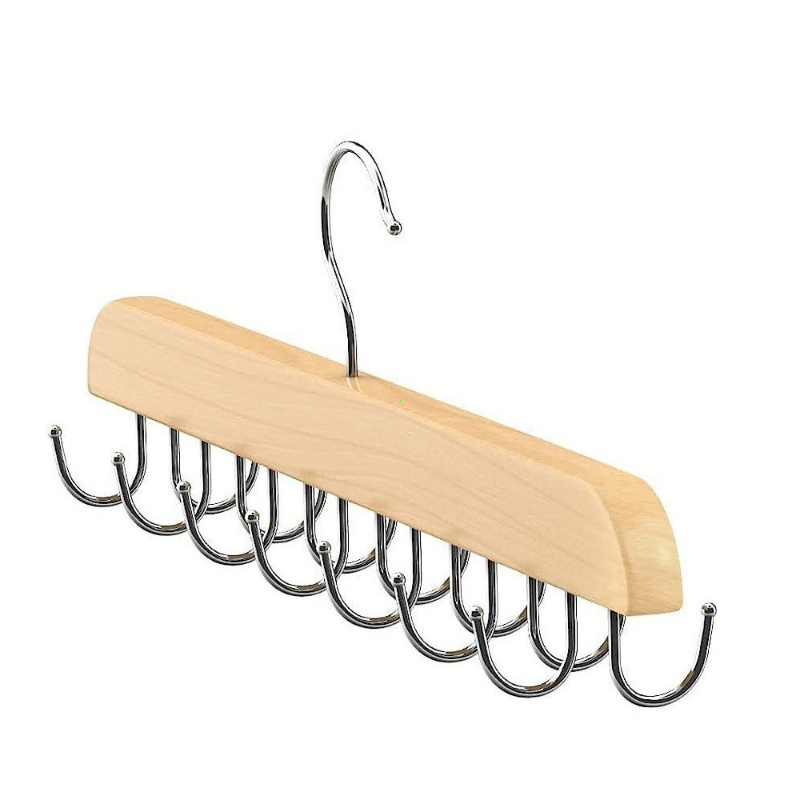 Drewniany wieszak na paski, or – Men'S Accessories Organizer For Wardrobe recenzja i cena