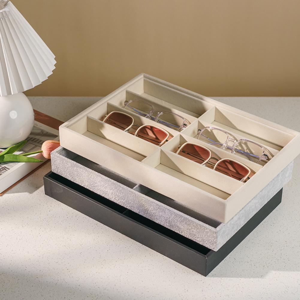 Pudełko na okulary z aksamitu  – Men'S Accessories Organizer Tray recenzja i cena
