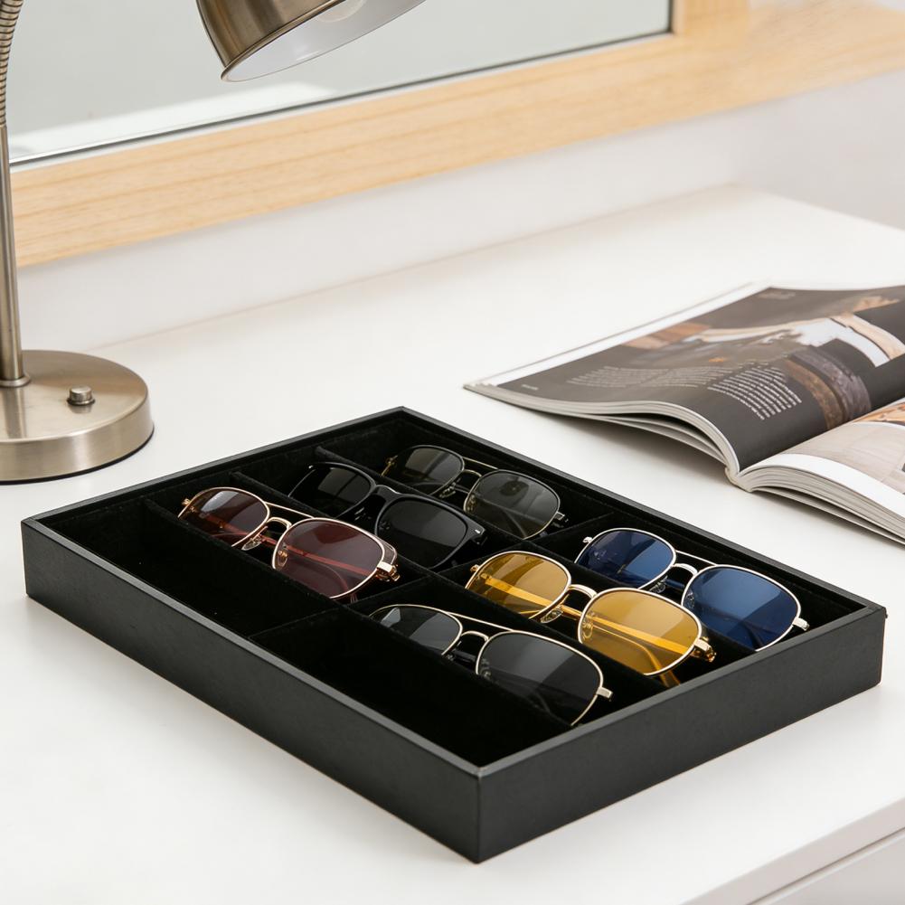 Pudełko na okulary z aksamitu  – Men'S Accessories Organizer Tray recenzja i cena
